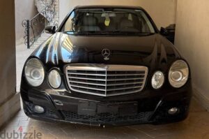 Mercedes-Benz E230 2008. مرسيدس E230 فابريكة بالكامل موديل ٢٠٠٨ 1,300,000 ج.م