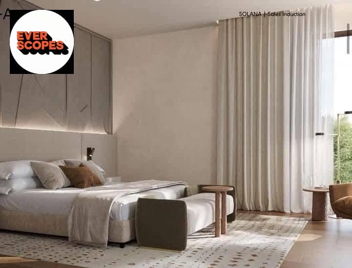 شقة للبيع متشطبة بالتكييفات في زيد ايست في التجمع دقايق للجامعة الامريكية استلام سنة 0