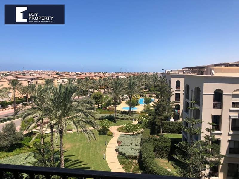 شاليه للبيع في مراسي الساحل الشمالي  مفروش بالكامل فيو حمام سباحه باقل سعر 0