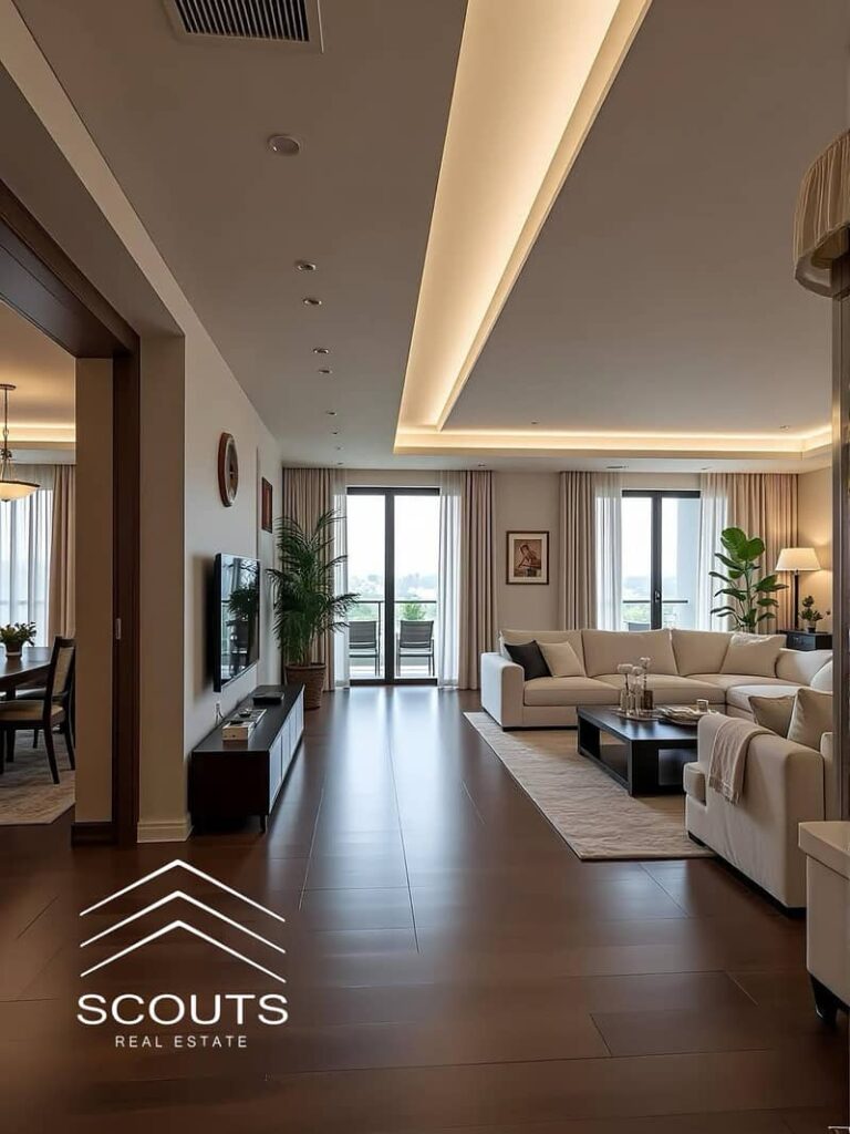 شقه للبيع في ارقي كمبوند فيو مفتوح علي اكبر لاند سكيب و لاجونز دقايق للجامعه الامريكيه . . Mountain view I City 0