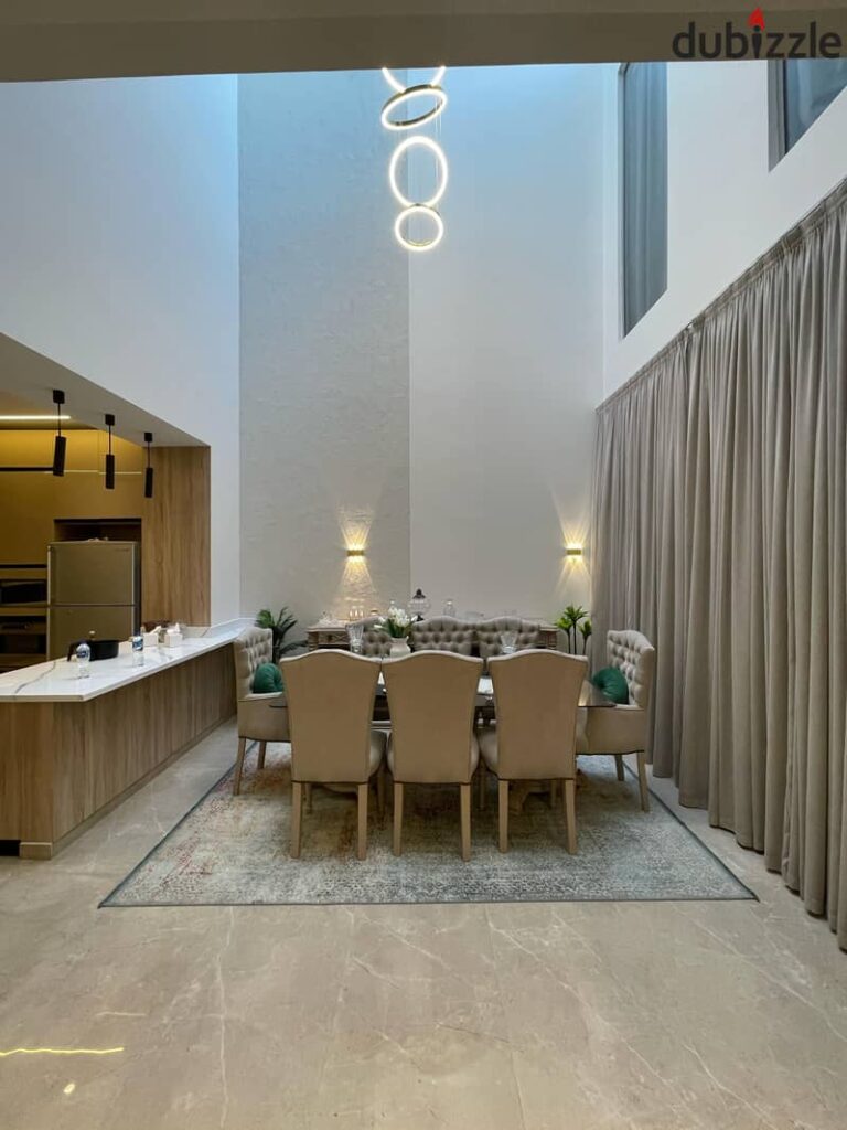 فيلا للايجار المفروش تاون هاوس 320م بكمبوند جولز 6 اكتوبر 0