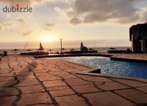 شاليه 70م للبيع الفيو علي البحر وحمام السباحة في قرية كورونادو مارينا – العين السخنة 1,650,000 ج.م