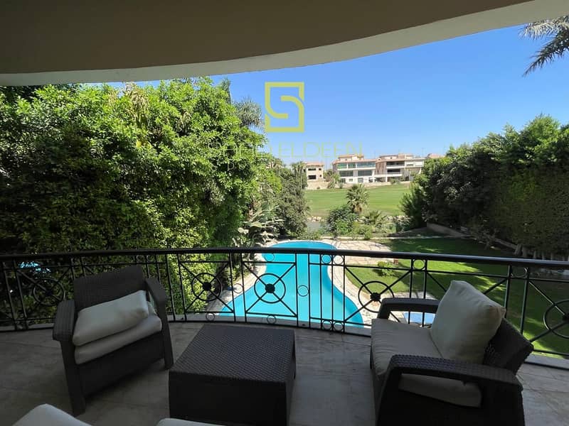 ڤيلا  للبيع في ميراج سيتي – التجمع الأول  موقع استثنائي على الجولف مباشرةً 0