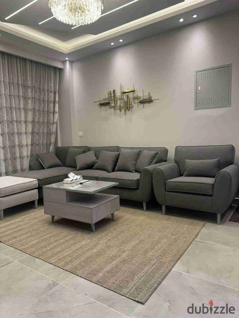 شقه اول سكن للايجار في مدينتي بريفادو - 2 نوم | 1 حمام 0