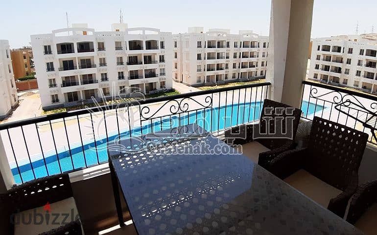 امتلك شاليه مفروش بالأجهزة والتكييفات فيو حمام السباحة 124م في العين السخنة – منتجع بالميرا 0