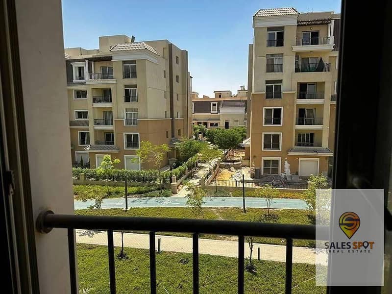 استلام قريب و بأقل سعر شقة بحري للبيع بسعر لقطة فـ كمبوند سراي - Sarai بجوار مدينتيو بدقايق لـ التجمع الخامس 0