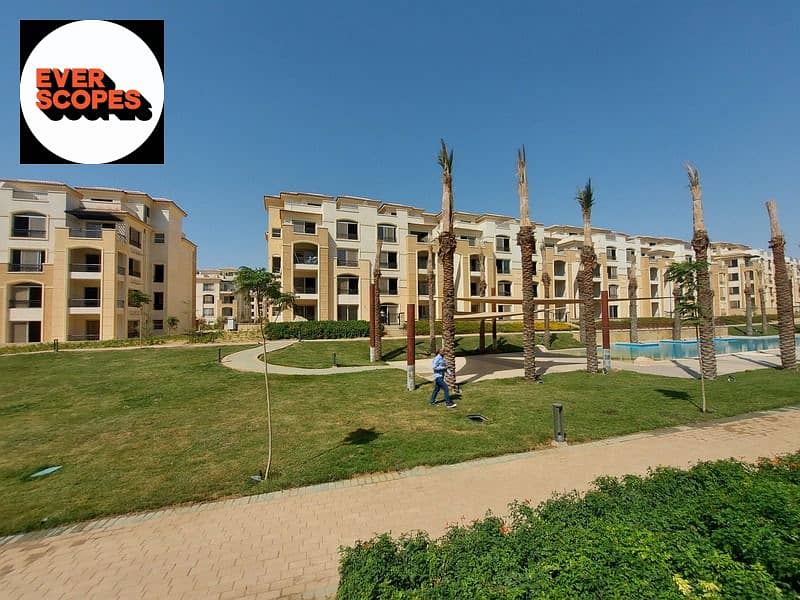 شقه غرفتين للبيع  ب مقدم 5 % علي اقساط حتي 8 سنين باقل توتال في كمبوند ازار 0