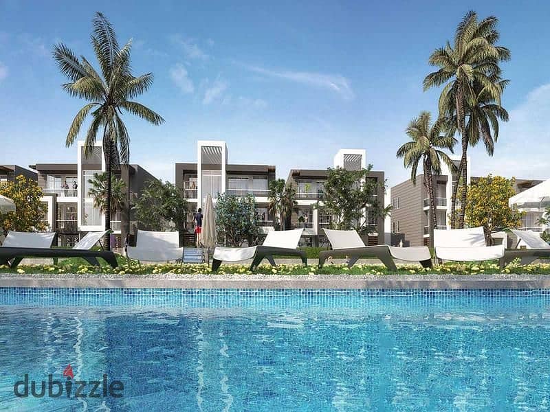 شاليه للبيع بفيو بحر صريح: قبل زيادة الأسعار. . للبيع بالتقسيط في بيلا فينتو بمقدم 502 ألف وقسط 7 سنين 0