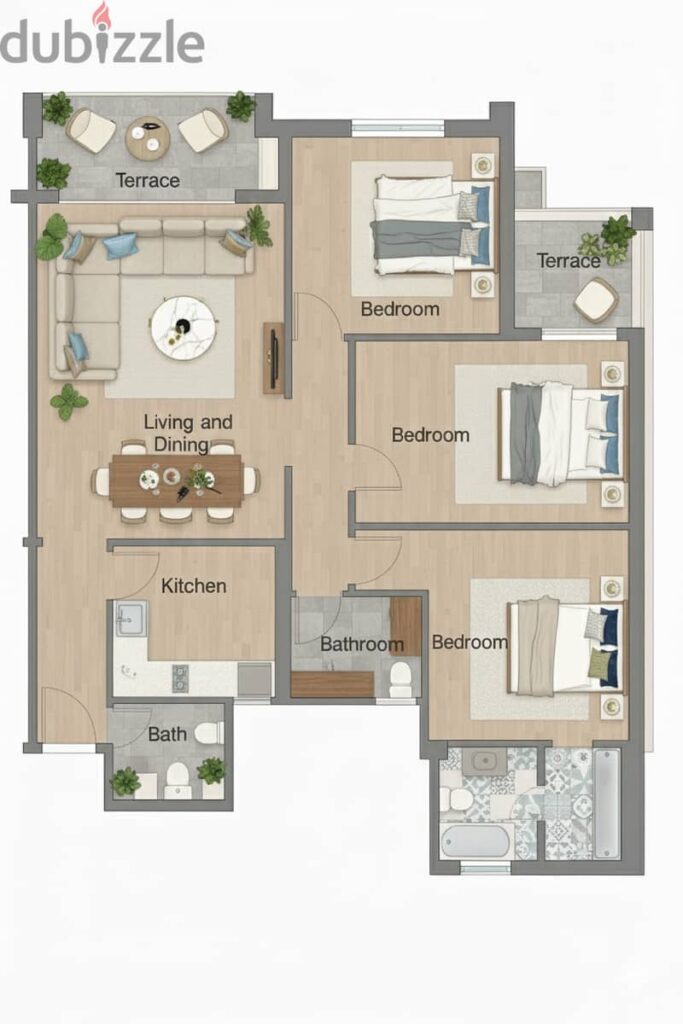 وحدة ١٨٠ متر دور ثاني تسليم فوري، متبقي ٤ اقساط سنوية بمليون ٢٩٤ الف 0