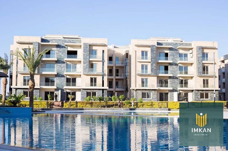 شقه استلام فوري برايم لوكيشن علي لاند سكيب للبيع بالتقسيط علي 5 سنين بدون فوايد  - بالقاهرة الجديده _ التجمع الخامس 0