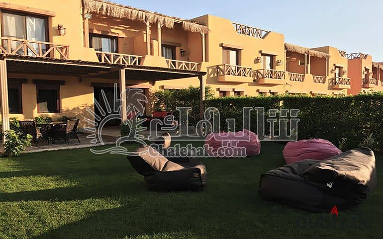 فيلا مفروشة بالكامل فيو كامل للبحر مع رووف للبيع ماونتن فيو 1 العين السخنة Mountain View 0