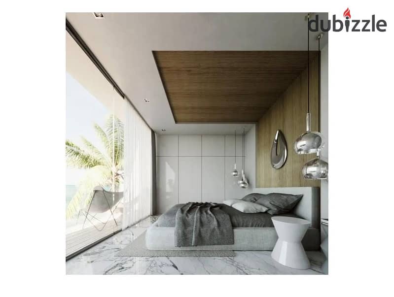 شاليه للبيع فيو عالبحر وحمام السباحة سوبر لوكس بالمطبخ والتكييفات– كارنيليا – مدينة الجلالة – العين السخنة 0