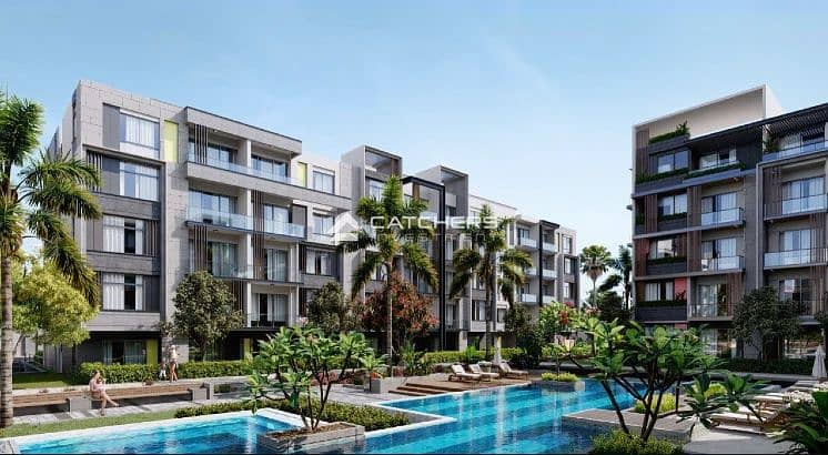 شقة مميزة 3 غرف للبيع في أفضل ل كموندات التجمع بسعر استثماري رائع بخصم لفترة محدودة 0