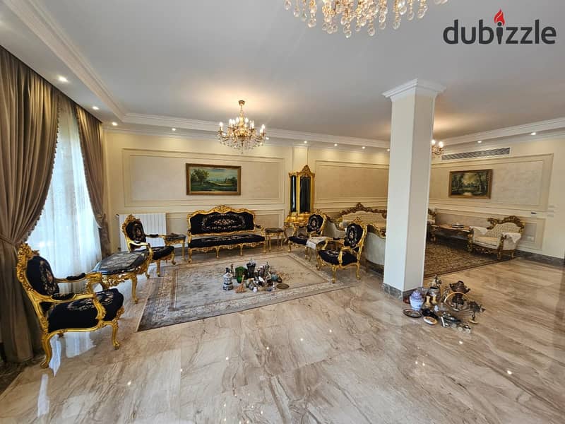 ستاندالون فيلا للبيع في رويال سيتي متشطبة بالتكييف و مولد كهرباء والاسانسير علي محور 26 يوليو الشيخ زايد بجانب هايبر وان واول شارع النزهة اكتوبر دهشور 0