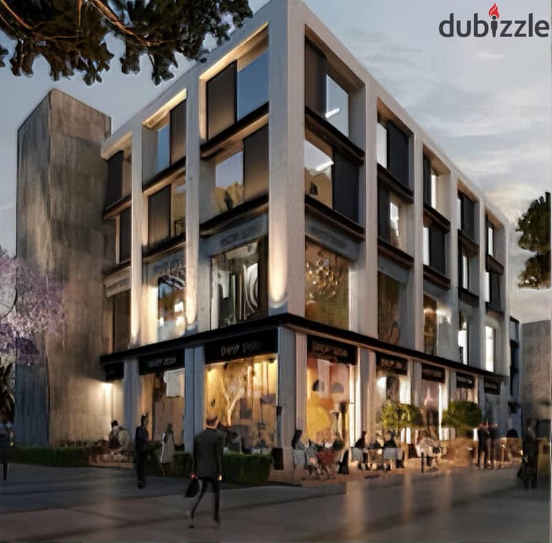 مكتب للبيع متشطبة بالكامل في موقع مميز علي المحور مباشرة 0