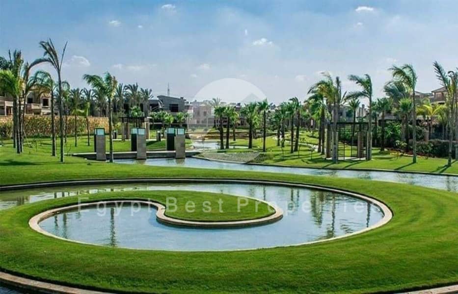 تاون هاوس على الجولف للبيع فى سيتى جيت مقدم 5% 0