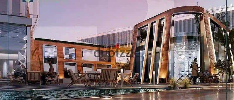 مكتب للبيع 108 متر في مول ثرو علي واصله دهشور مباشره امام سيتي واك و امام مدخل زايد 5 مباشره بمقدم 10% و اقساط تصل الي 7 سنين 0