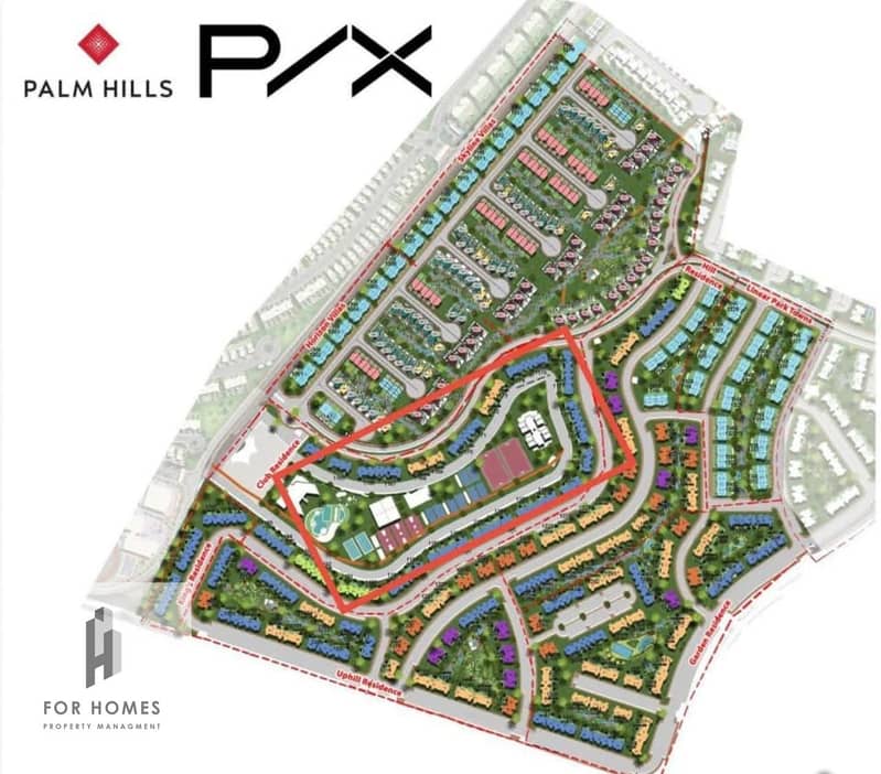 بدون اوفر اقل سعر فرصة للسكن و الاستثمار شقة كاملة  التشطيب  موقع مميز في مشروع بالم هيلز مبني على أعلى مساحة أرض Palm Hills october 0