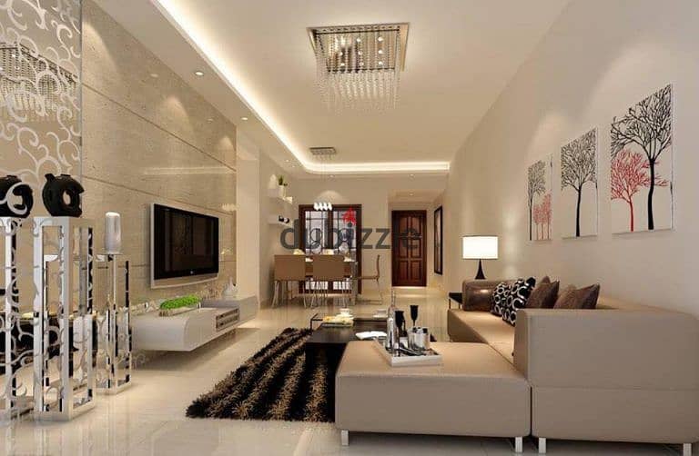 شقه للبيع في العاصمه الاداريه 125م فيو تحفه في كمبوند venia بالقرب من الجامعات الدوليه بمقدم 10% فقط 0