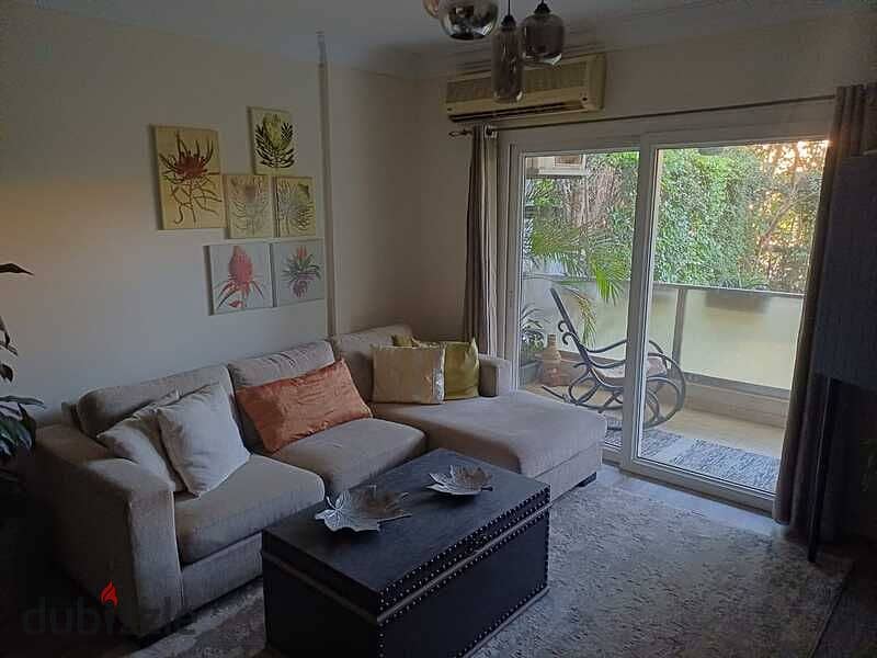 شقة متشطبة 3 غرف بجاردن ري سيل كمبوند زايد ديونز 0