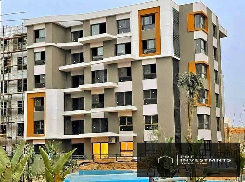 بتسهيلات  شقه للبيع فيو لاجون الترا سوبر لوكس في بالم هيلز القاهره الجديده مرحله كليو - بالقرب من ماونتن فيو أي سيتي 0