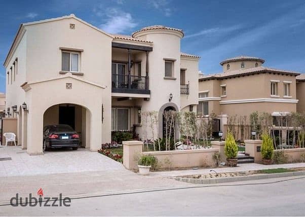 توين هاوس للبيع في كمبوند ميفيدا القاهرة الجديدة موقع مميز تشطيب كامل مساحة 355 متر 0