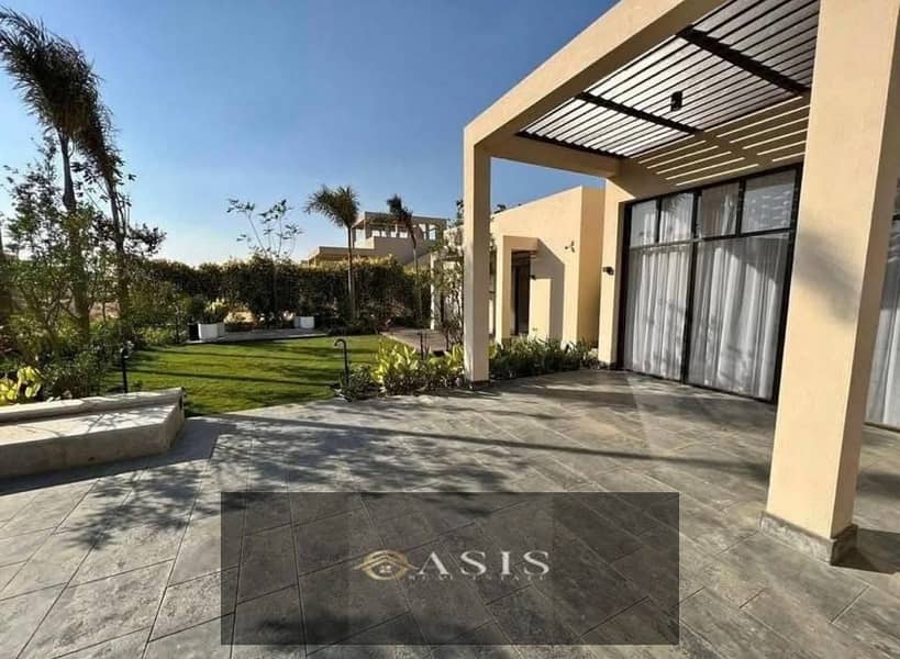 تاون هاوس متشطب  206م للبيع في كمبوند أويست في أكتوبر october 0