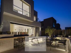 شقه للبيع في باديه بالم هيلز 124 متر بقسط علي 12 سنه ودفع مقدم 5% فقط في اكتوبر باميز لوكشن | بفيو علي اللاند سكيب * Badya * 8,200,000 ج.م