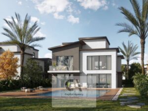 شقه للبيع ارضي بجاردن بسعر الكاش في كمبوند كريك تاون بالقرب من طريق السويس او بمقدم 11% وقسط علي 10 سنوات *Creek Town 9,890,000 ج.م