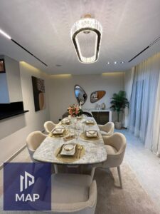 للبيع فى التجمع الخامس كمبوند امورادا شقة متشطبة استلام فورى| فى التجمع الخامس بمقدم 40% 12,000,000 ج.م