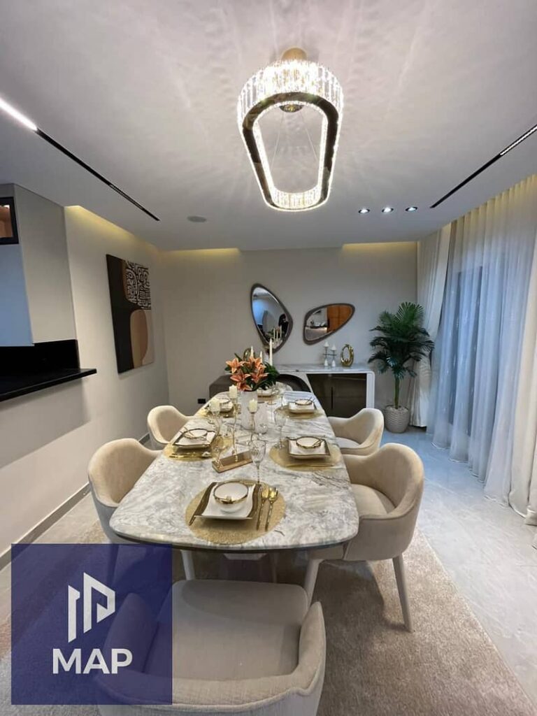 للبيع فى التجمع الخامس كمبوند امورادا شقة متشطبة استلام فورى| فى التجمع الخامس بمقدم 40% 0