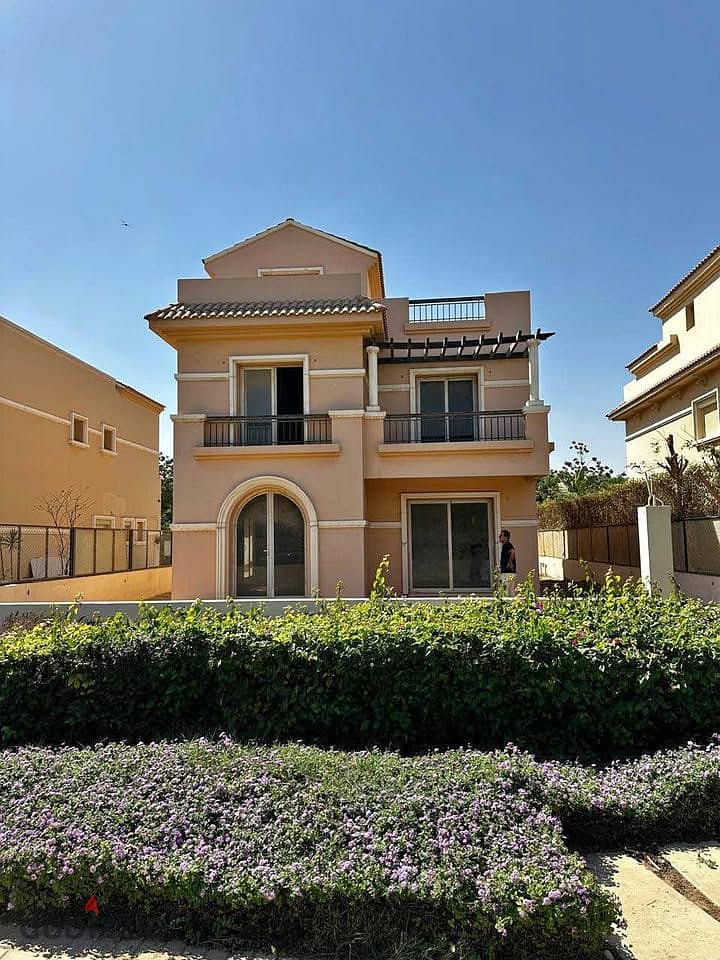 فيلا استلام فوري مساحتها 316 متر بتقسيمة ممميزة من هايد بارك نيو كايرو برايم لوكيشن في الكمبوند 0