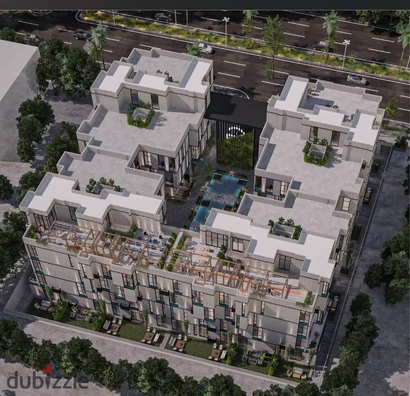 شقة 91 م + 19 م في كمبوند جريا في التجمع الخامس القاهرة الجديدة 0