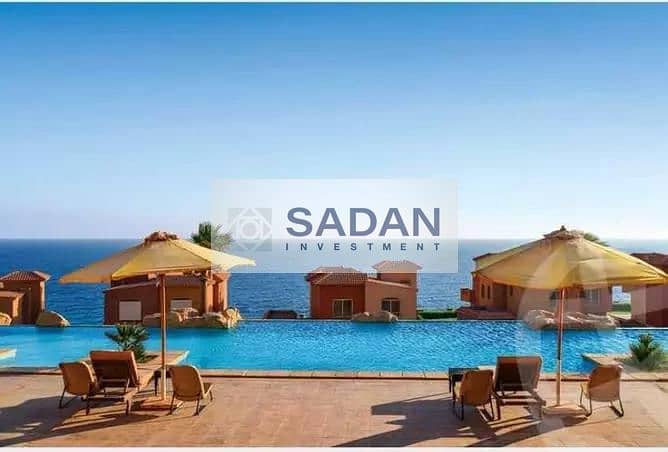 شالية 130 متر متشطب بالكامل للبيع في تلال العين السخنة بفيو بحري صريح 0