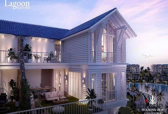 للبيع فيلا أستلام فوري متشطبة بالكامل فرصة لن تتكرر في ماونتن فيو  Mountain View Villa 0