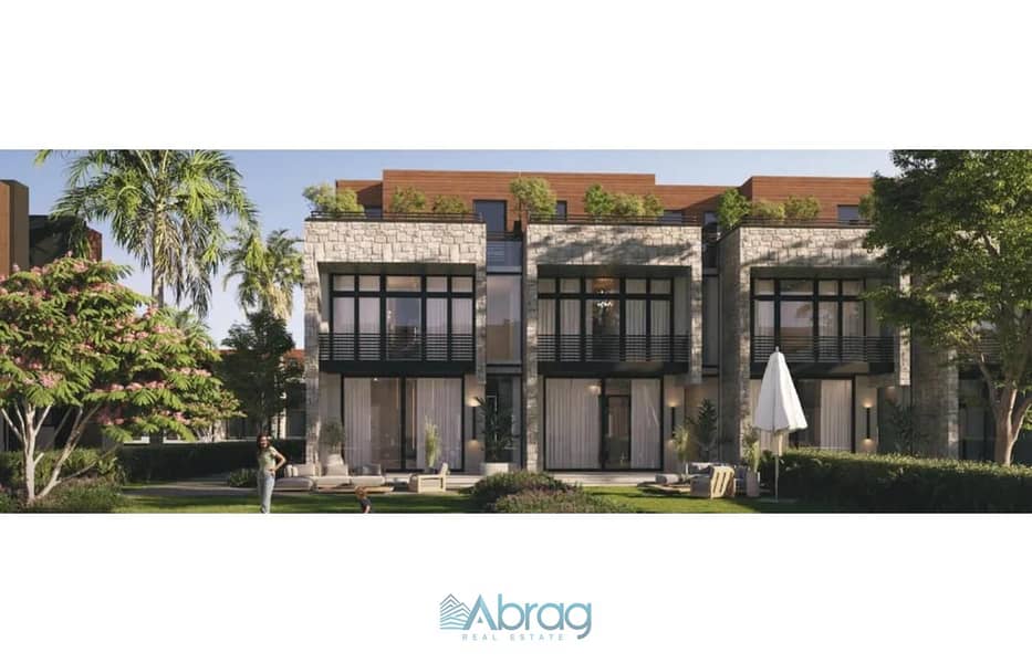 تاون هاوس للبيع علي طريق الواحات من شركه سنترادا بتسهيلات 0