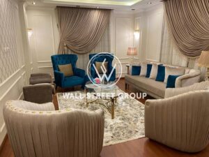 شقة تشطيب الترا سوبر لوكس علي شارع التسعين الشمالي دايركت في البنفسج عمرات التجمع الخامس 8,500,000 ج.م