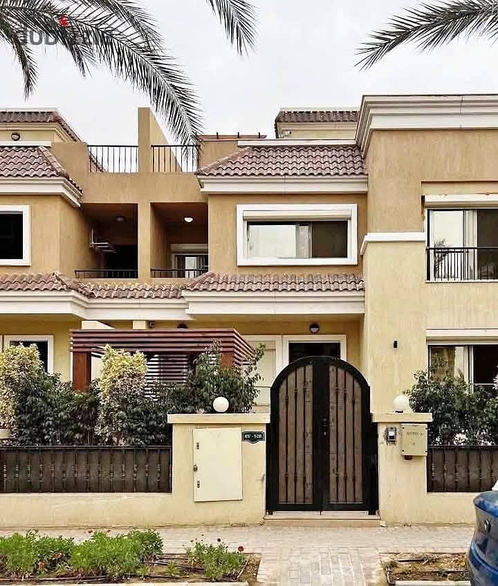 فيلا استلام فوري برايم لوكيشن في الكمبوند قريبة من كل الخدمات الموجوده في الكمبوند 0