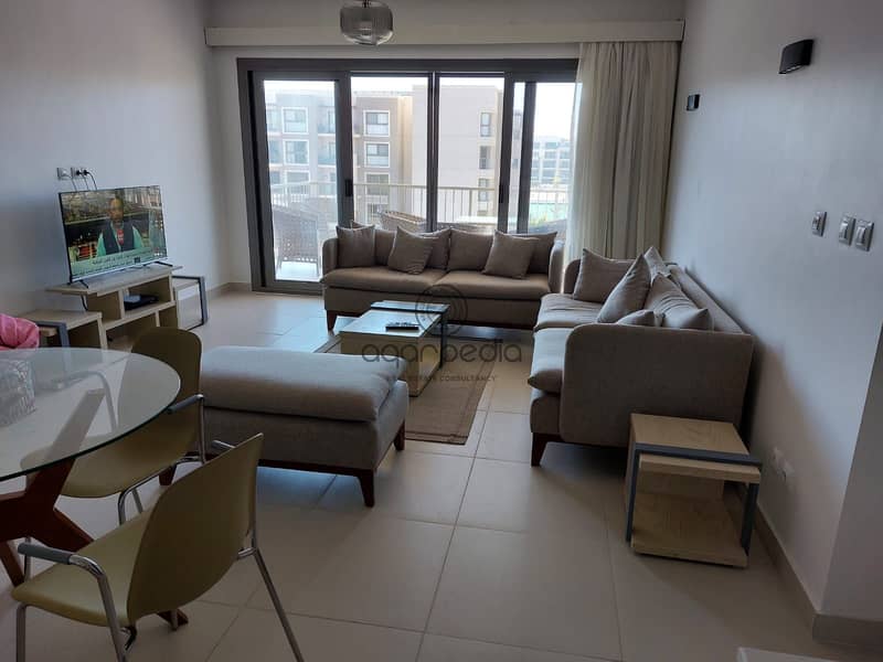 شاليه فاخر للإيجار الموسمي (3 أشهر) في مراسي - مارينا 2 - غرفة نوم واحدة ومفروش بالكامل 0