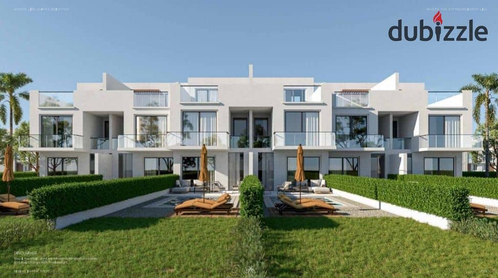 توين هاوس للبيع متشطب بالكامل في موقع مميز في نيو زايد بالقرب من مطار سفنكس 0