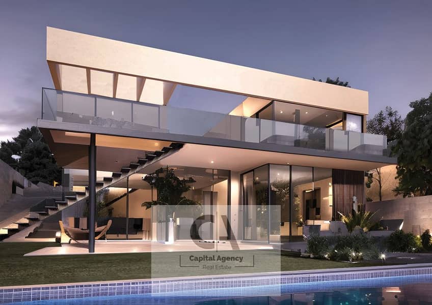 شقه للبيع في كمبوند ذا كريست مع الكازار في التجمع الخامس بمقدم 5% فقط واقساط تصل الي 10 سنوات خصم علي الكاش 28%* The Crest * 0