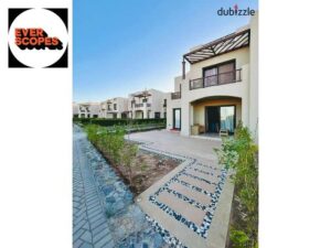 شالية للبيع على البحر مباشرة متشطب بالكامل فى Makadi hights مكادى هايتس من اوراسكوم 17,800,000 ج.م