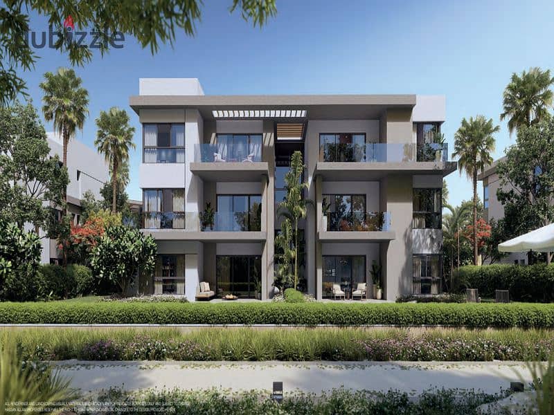 توين هاوس للبيع بموقع مميز في أكتوبر من حسن علام كمبوند Swan Lake 0