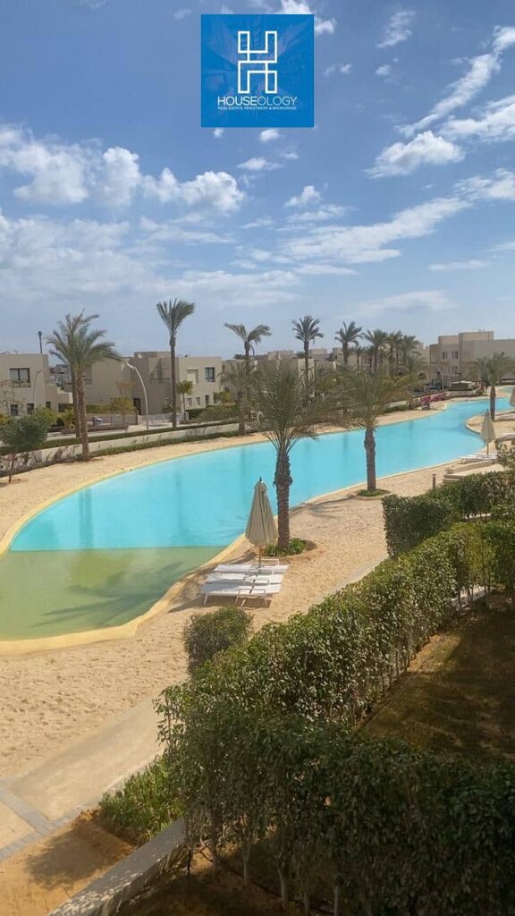 استلام فوري مفروش فيو لاجون باقل سعر في الماركت شاليه للبيع في ازها السخنة برايم لوكيشن كورنر خالص الصيانة والعدادات Azha Sokhna 0