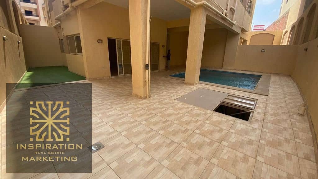 شقة 200م سوبر لوكس للايجار، اللوتس الجديدة، تاني نمرة من شارع النوادي 0