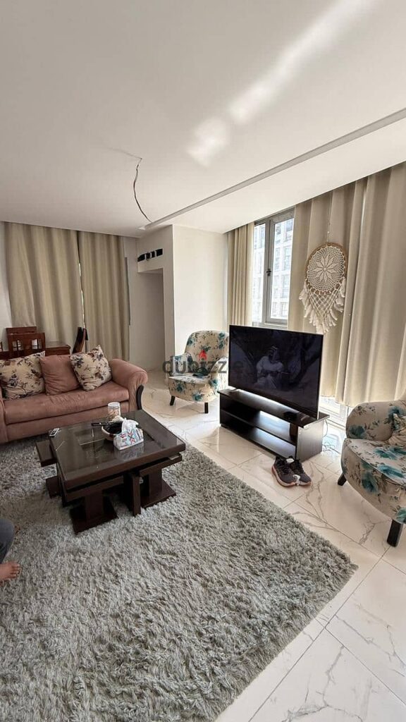 شقه للأيجار 130م غرفتين في وان قطاميه بسعر مميز 0