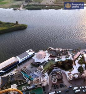 مكتب اداري للايجار 400 متر ببرج فاخر بكورنيش المعادي مباشره 130,000 ج.م