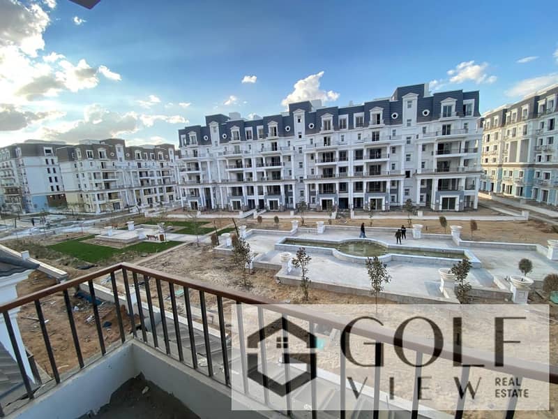 شقة 150م في ماونتن فيو أي سيتى أكتوبر (iCity October) برايم لوكيشين فيو النافوره ولاند سكيب 0