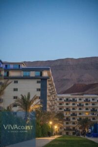 5,650,000 ج.م • شاليه جاهز للبيع في العين السخنة – 115 متر – صف أول على البحر – تشطيب كامل – قريب من لا ڤيستا السخنة وبورتو السخنة – فيفا كوست الجلالة