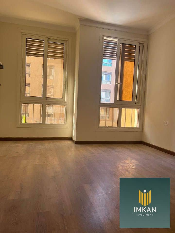 شقة 134م مبنية ومتشطبة للبيع في العاصمة الادارية - كمبوند المقصد ب 3.300. 000 كاش 0